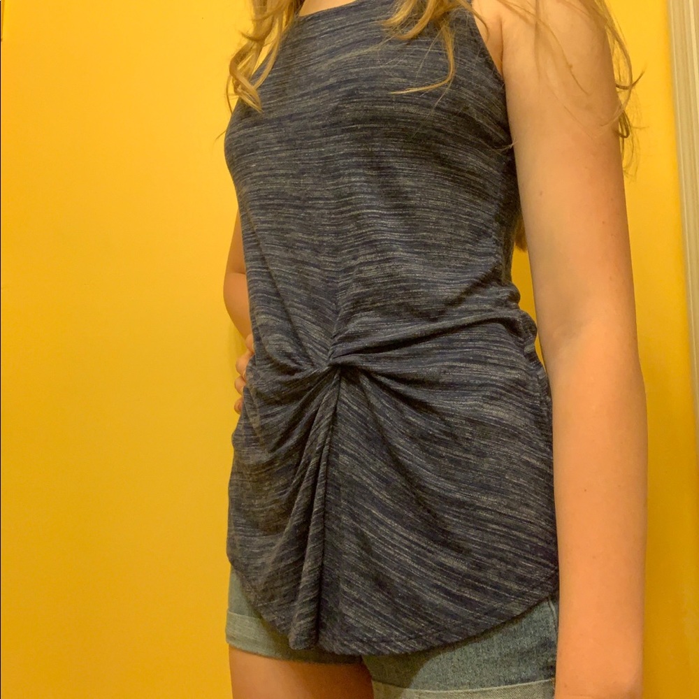 Blue tank top